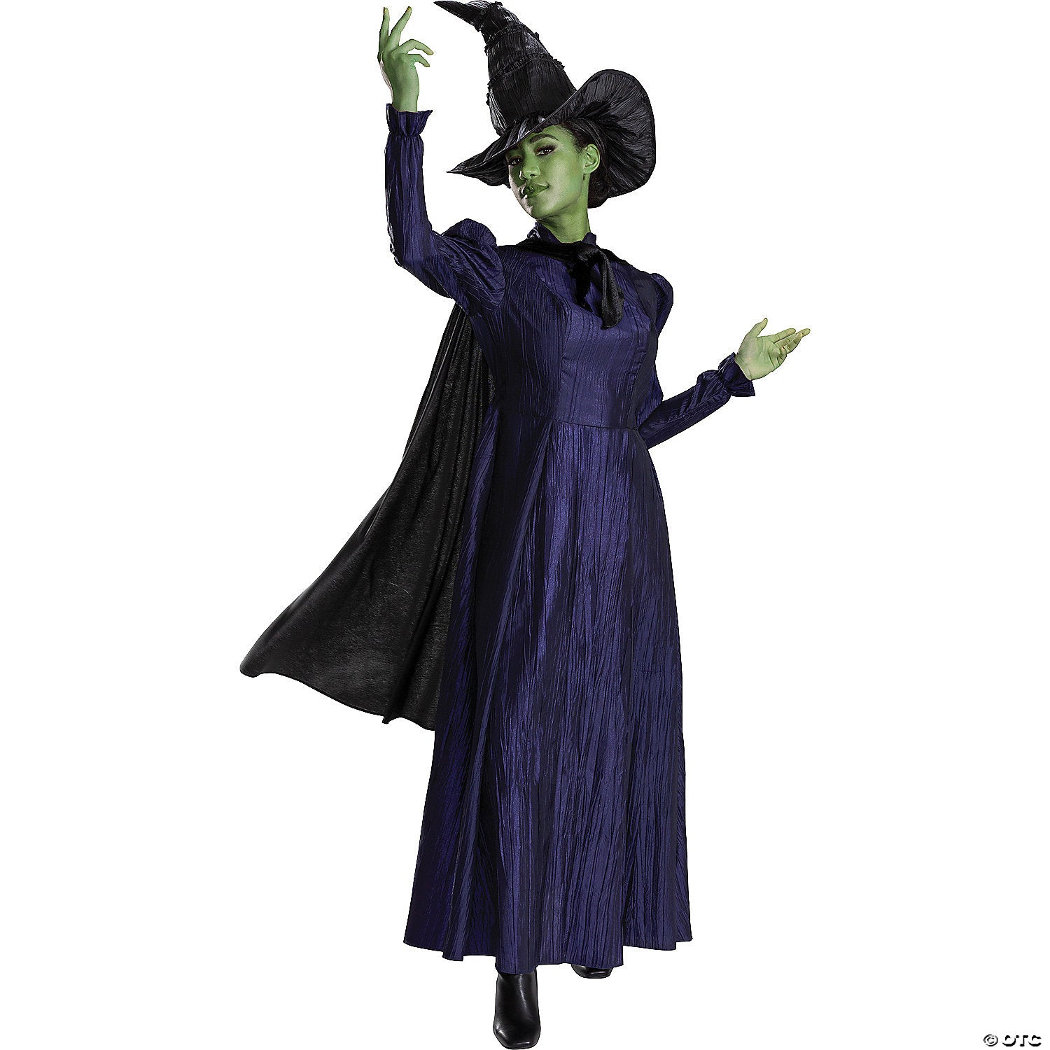Women’s Deluxe Wicked Elphaba Costume – Broadway Witch Outfit Medium 8-10
