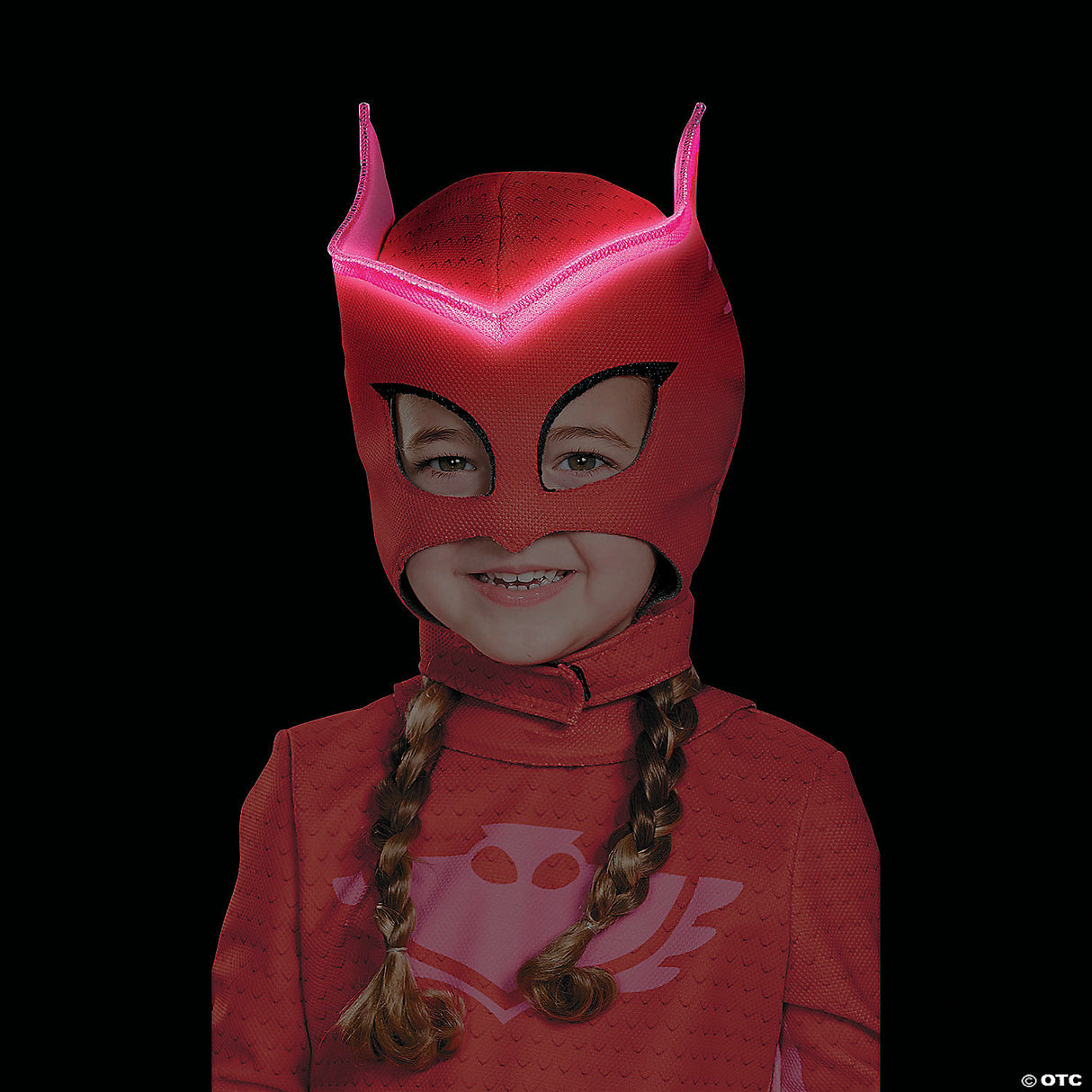 Kid's Deluxe Owlette Mask - Scary Halloween Mask Cosplay Prop Costume Accessory