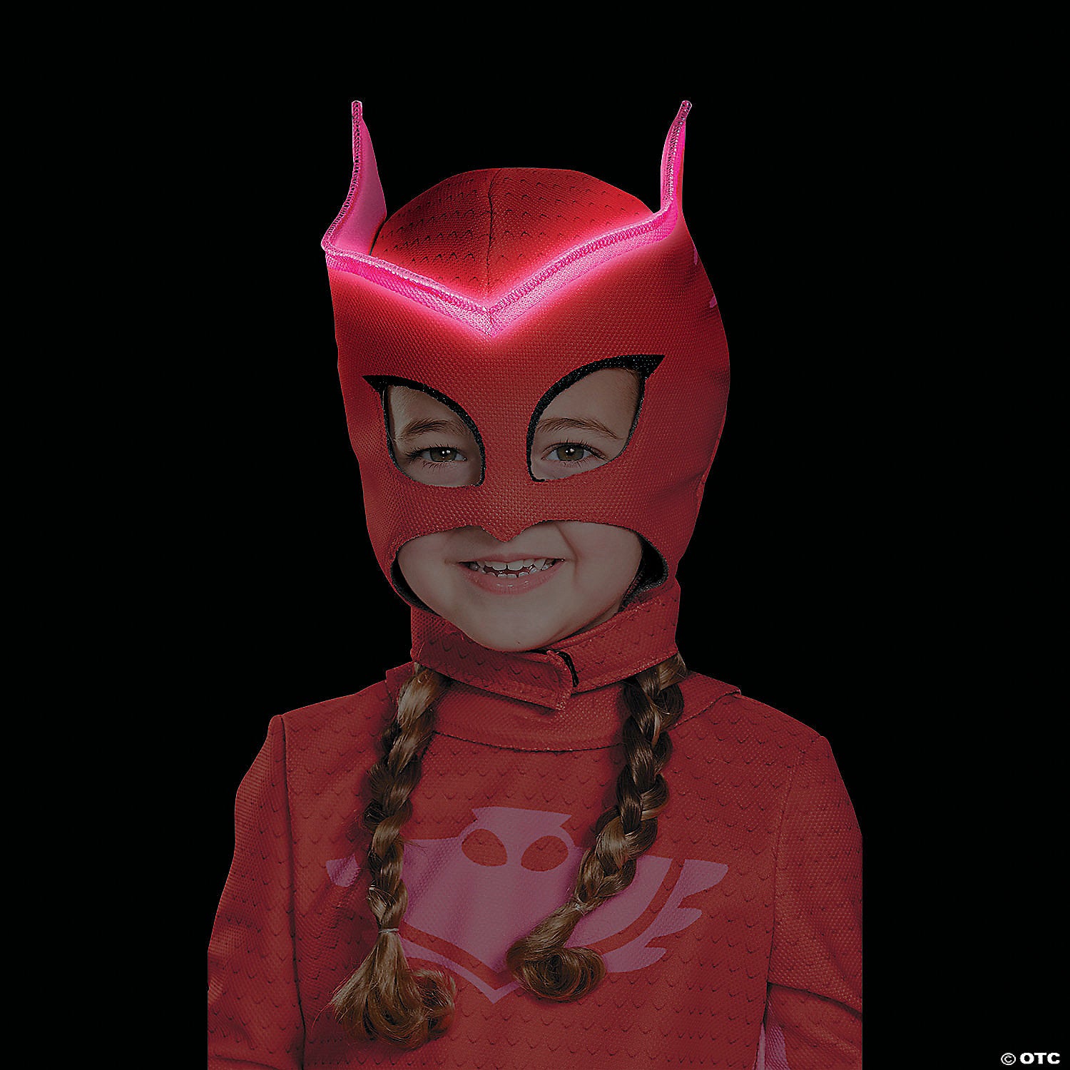 Kid's Deluxe Owlette Mask - Scary Halloween Mask Cosplay Prop Costume Accessory