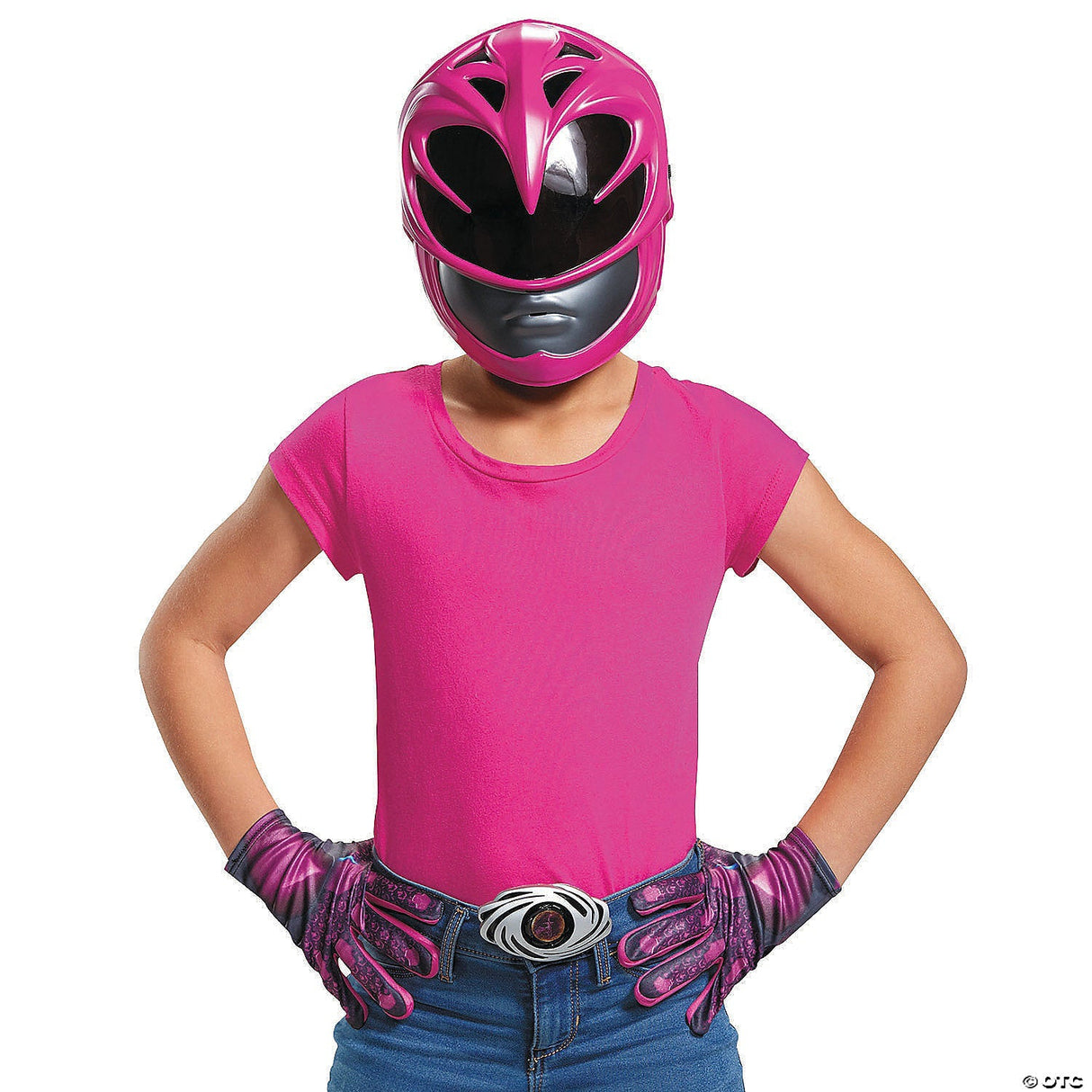 Kids Mighty Morphin Power Rangers™ Pink Ranger Accessory Kit Kids Halloween