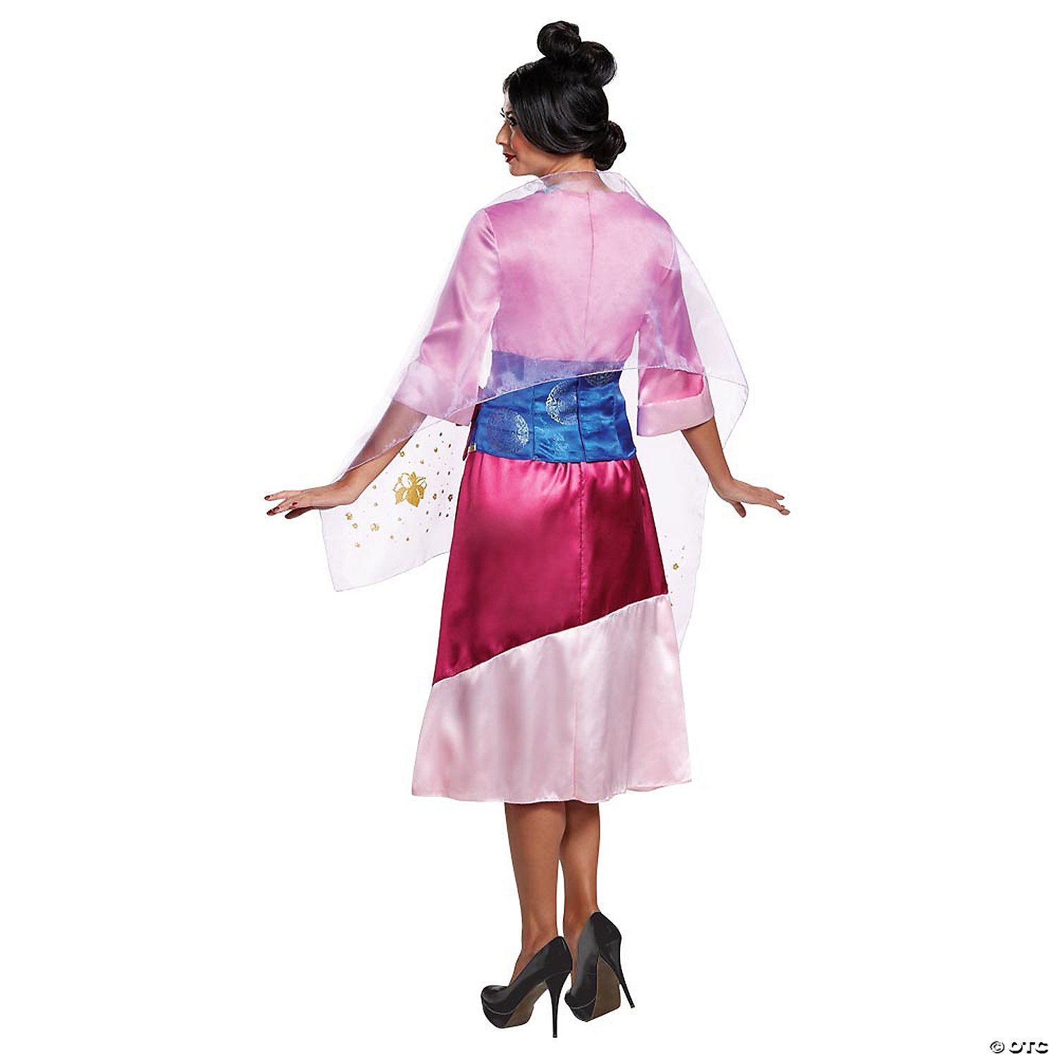 WOMEN'S MULAN DELUXE COSTUME 4-6 - Halloween Costume Adult Cosplay Party Outfit