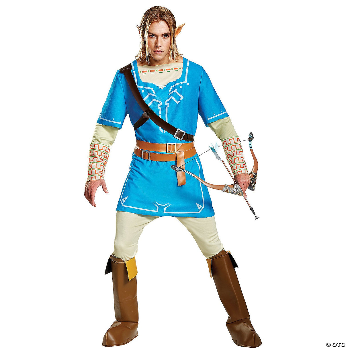 Men's Link Breath Of The Wild Costume - Character Halloween Costume Adult Cospla