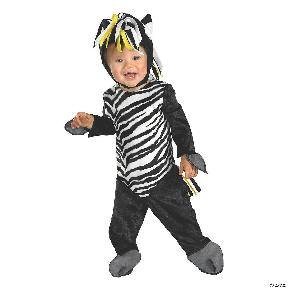 Baby Zany Zebra Costume - 12-18 Months - Kids Halloween Costume Cosplay & Party