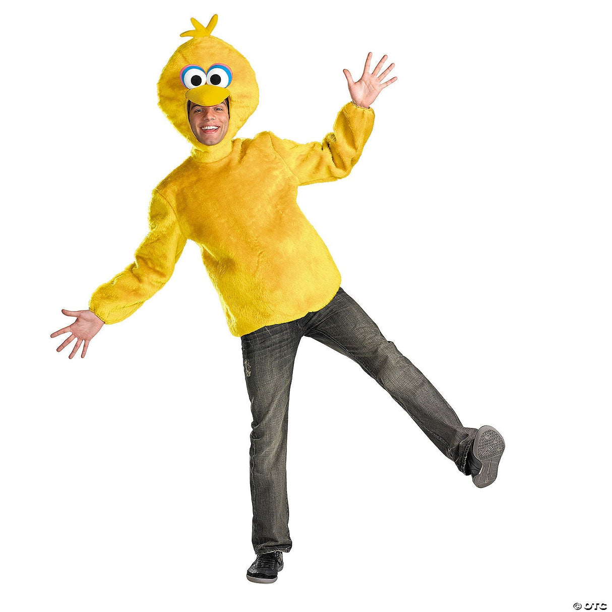 Adults Sesame Street™ Big Bird Costume – Funny Cartoon Halloween Cosplay Outfit
