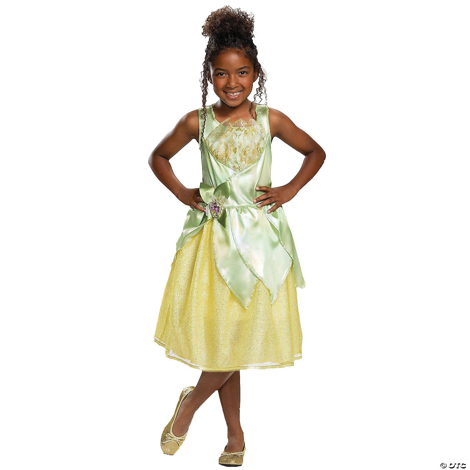 GIRL'S TIANA CLASSIC-3T-4T - Halloween Costume Dress Up Party Outfit