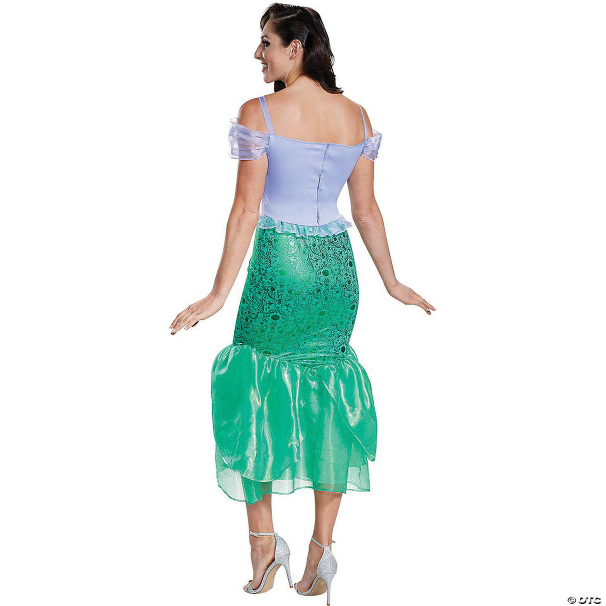 WOMEN'S ARIEL DELUXE COSTUME 4-6 - Adult Halloween Costume Accessory Party Dress