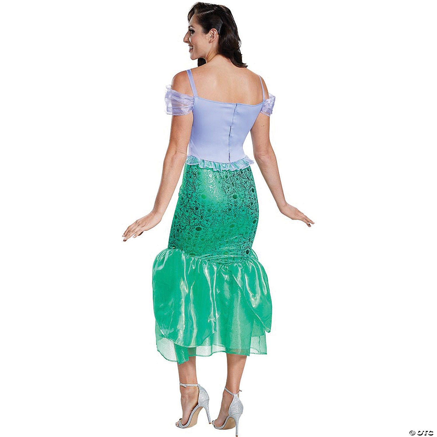 WOMEN'S ARIEL DELUXE COSTUME 4-6 - Adult Halloween Costume Accessory Party Dress