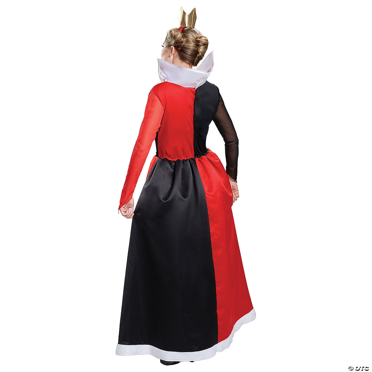 Queen of Hearts Deluxe Adult Costume XL 18-20 – Royal Halloween Party Outfit