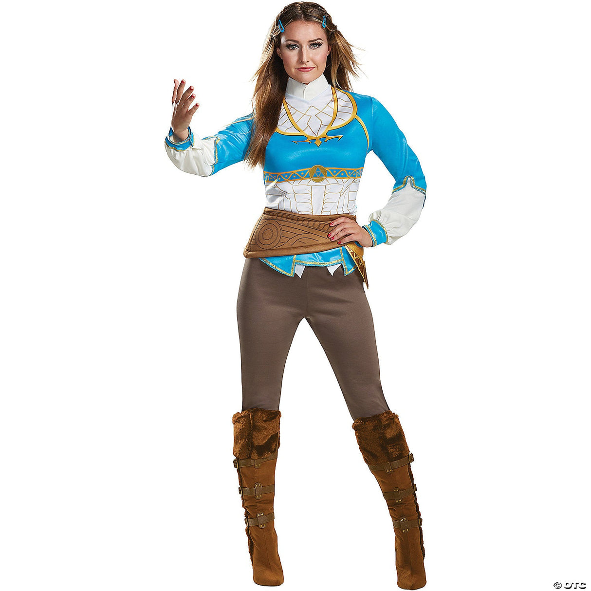 WOMEN'S ZELDA BREATH OF THE WILD COSTUME - Classic Halloween Costume Adult