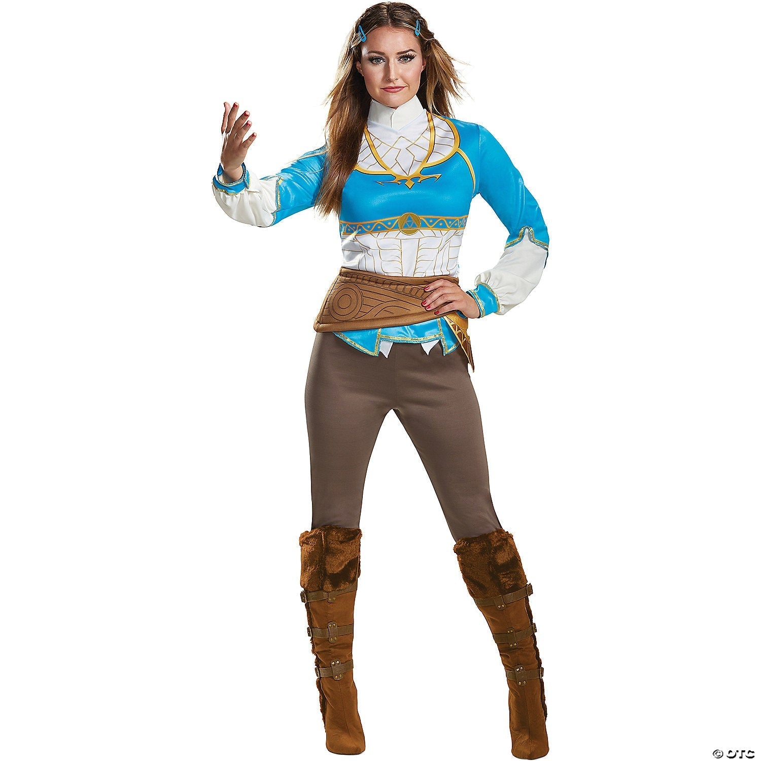 WOMEN'S ZELDA BREATH OF THE WILD COSTUME - Classic Halloween Costume Adult