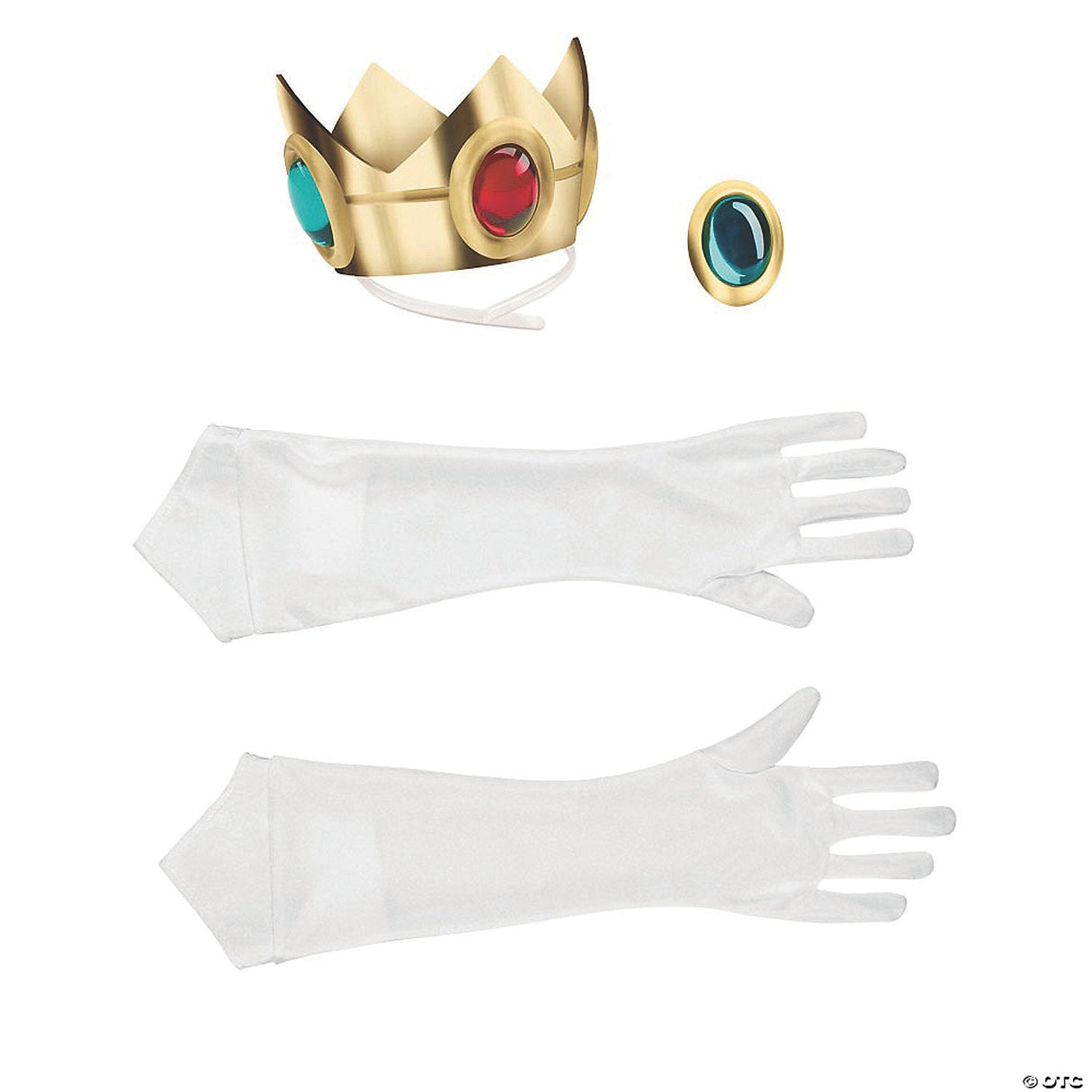 Adults Super Mario Bros.™ Princess Peach Accessory Kit – Halloween Cosplay Set