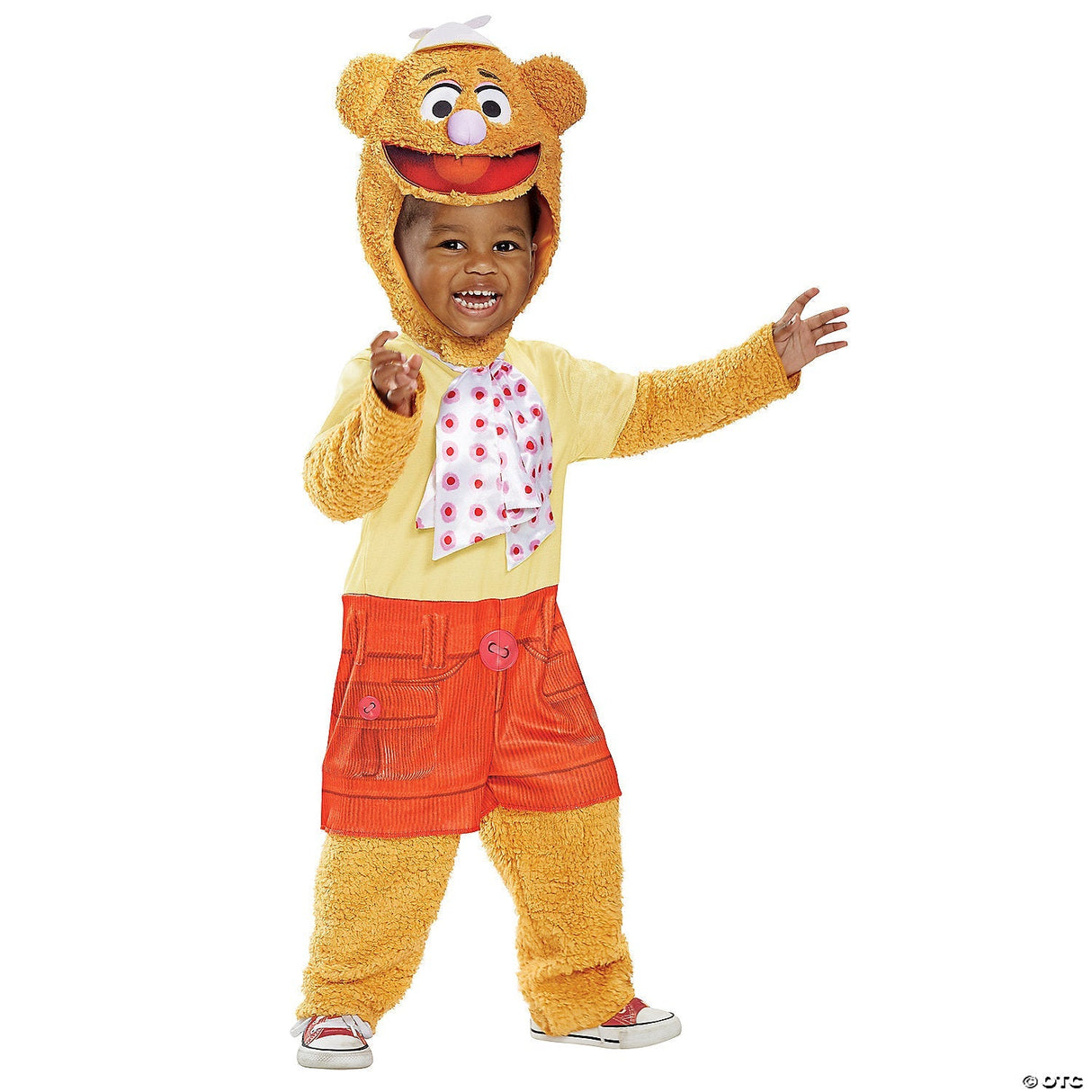 TODDLER FOZZIE BEAR COSTUME - Toddler Halloween Costume Cosplay Dress Up & Party