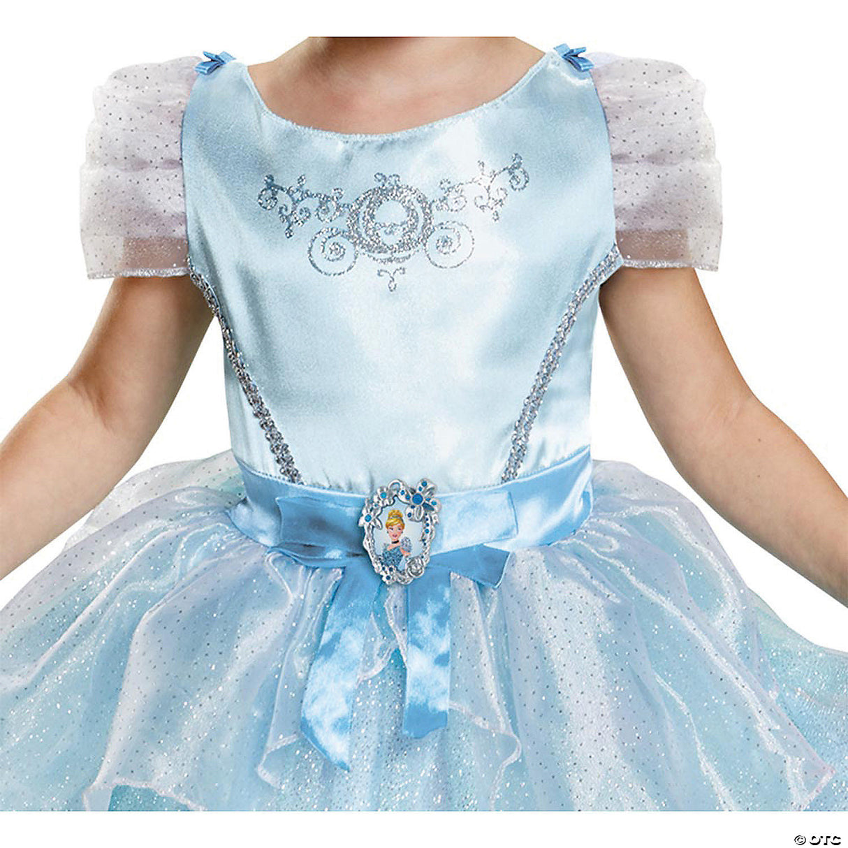 GIRL'S DISNEY CINDERELLA COSTUME - Halloween Costume Dress Up Party Outfit