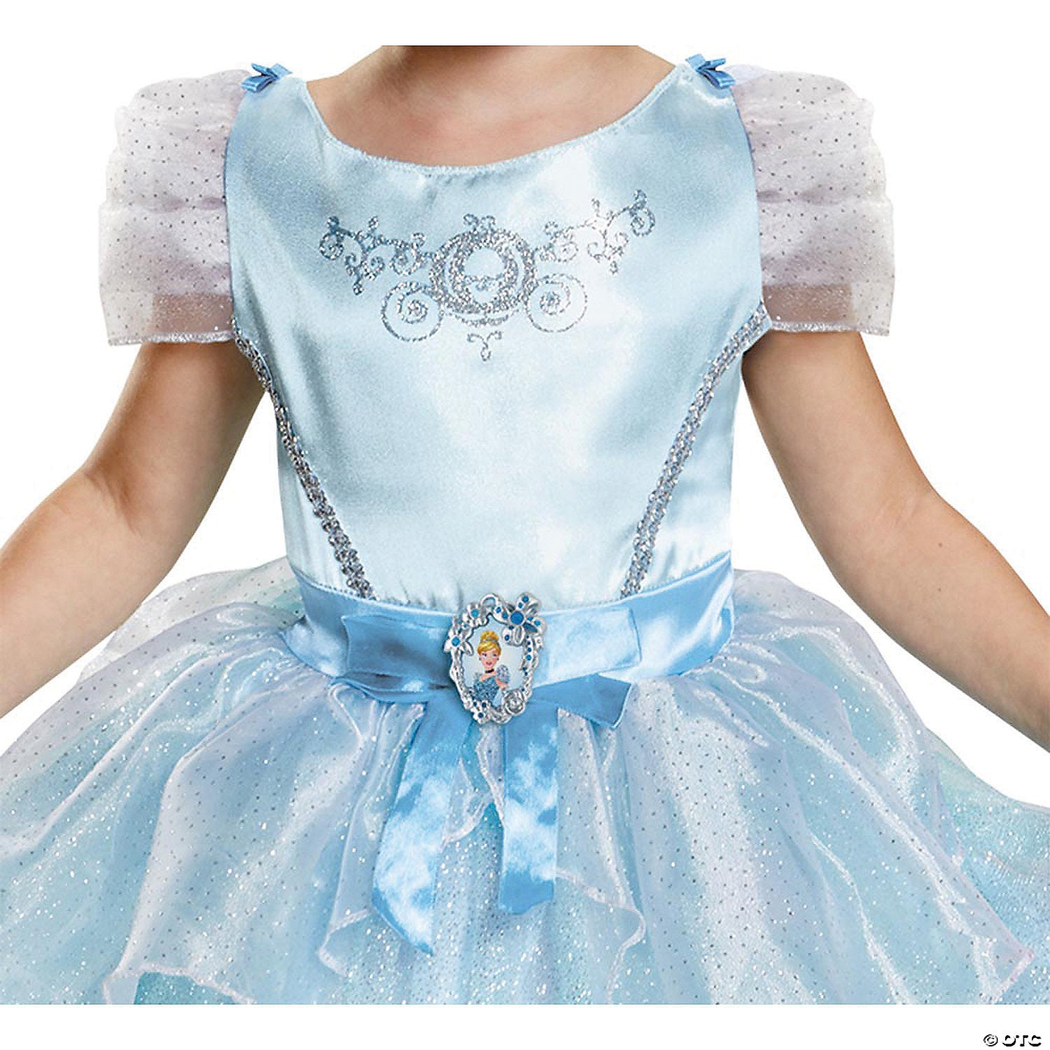 GIRL'S DISNEY CINDERELLA COSTUME - Halloween Costume Dress Up Party Outfit