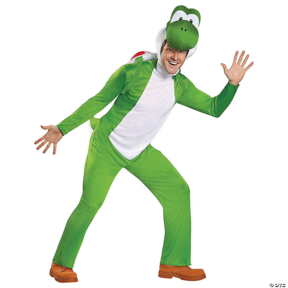 Adult Yoshi Deluxe Costume – Nintendo Super Mario Bros. Cosplay L/XL 42-46
