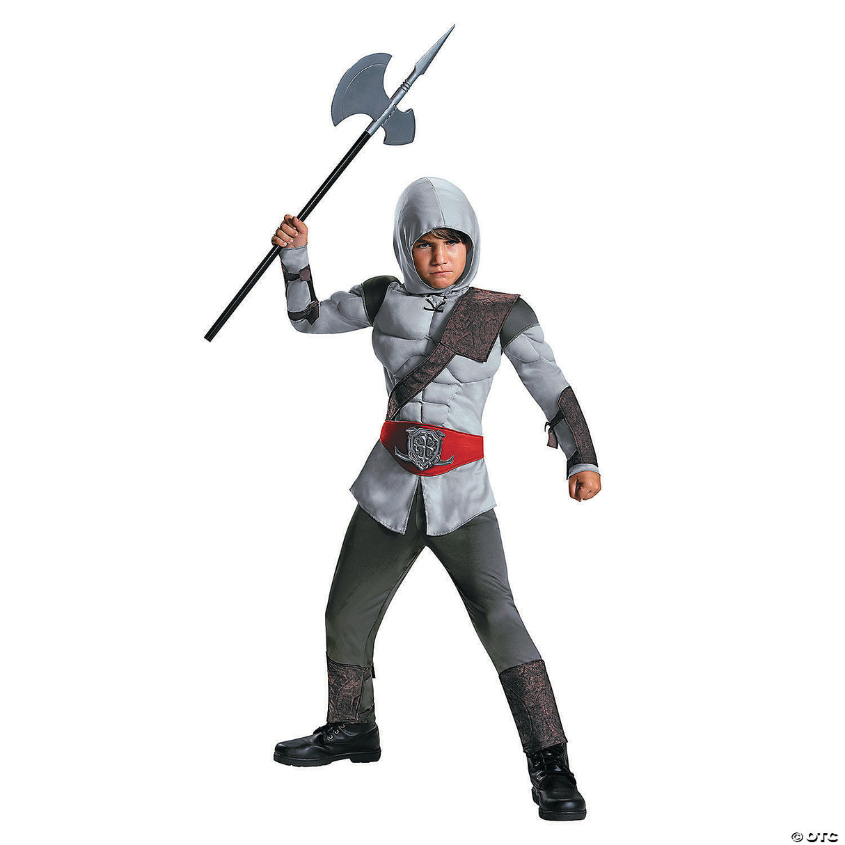 ASSASSIN MUSCLE CHILD 4-6 - Halloween Costume Cosplay & Party Outfit For Kids