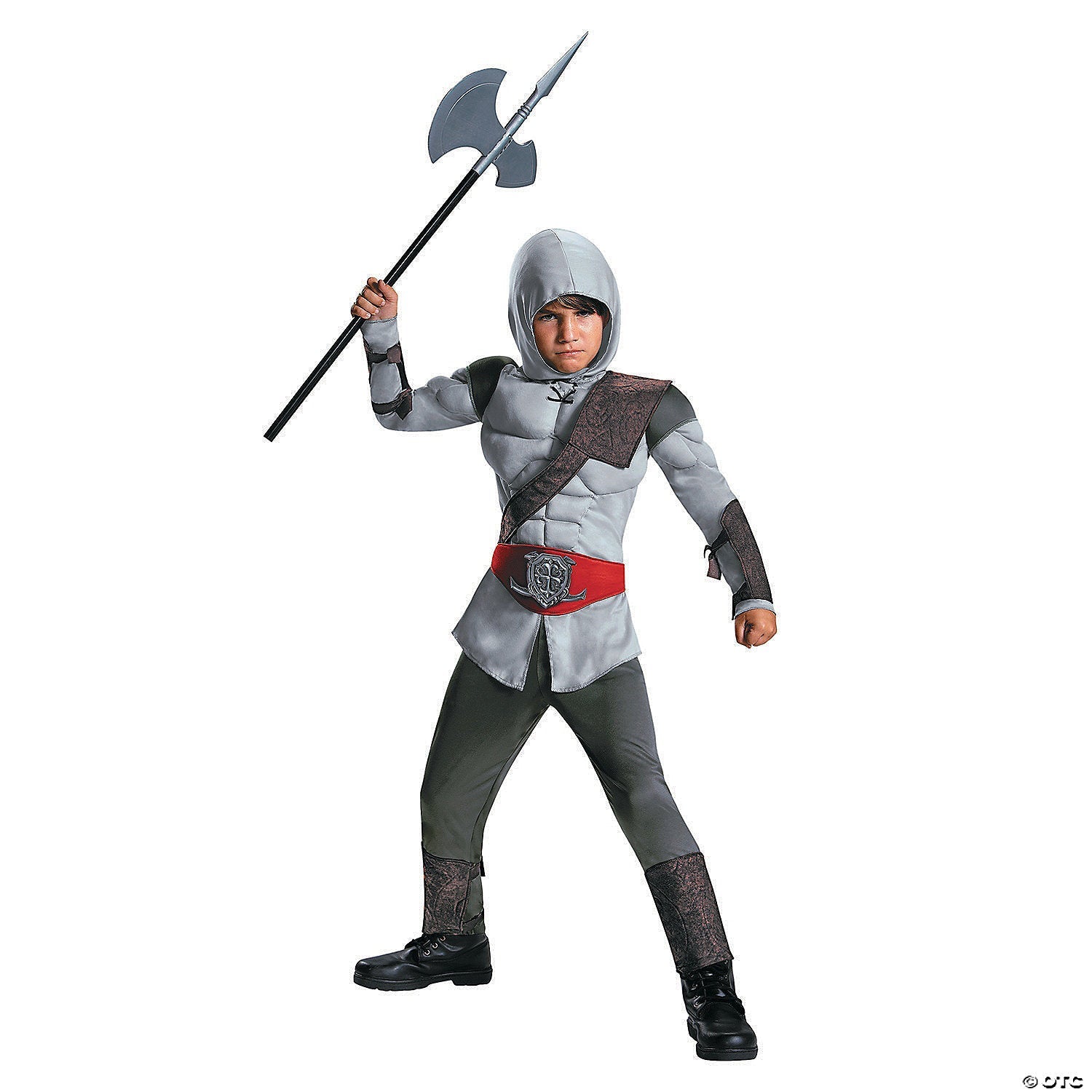 ASSASSIN MUSCLE CHILD 4-6 - Halloween Costume Cosplay & Party Outfit For Kids