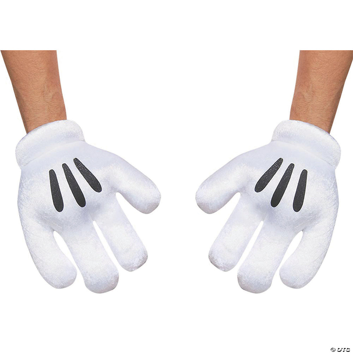 Adults Mickey Mouse Gloves – Cartoon Disney Halloween Cosplay Costume Accessory