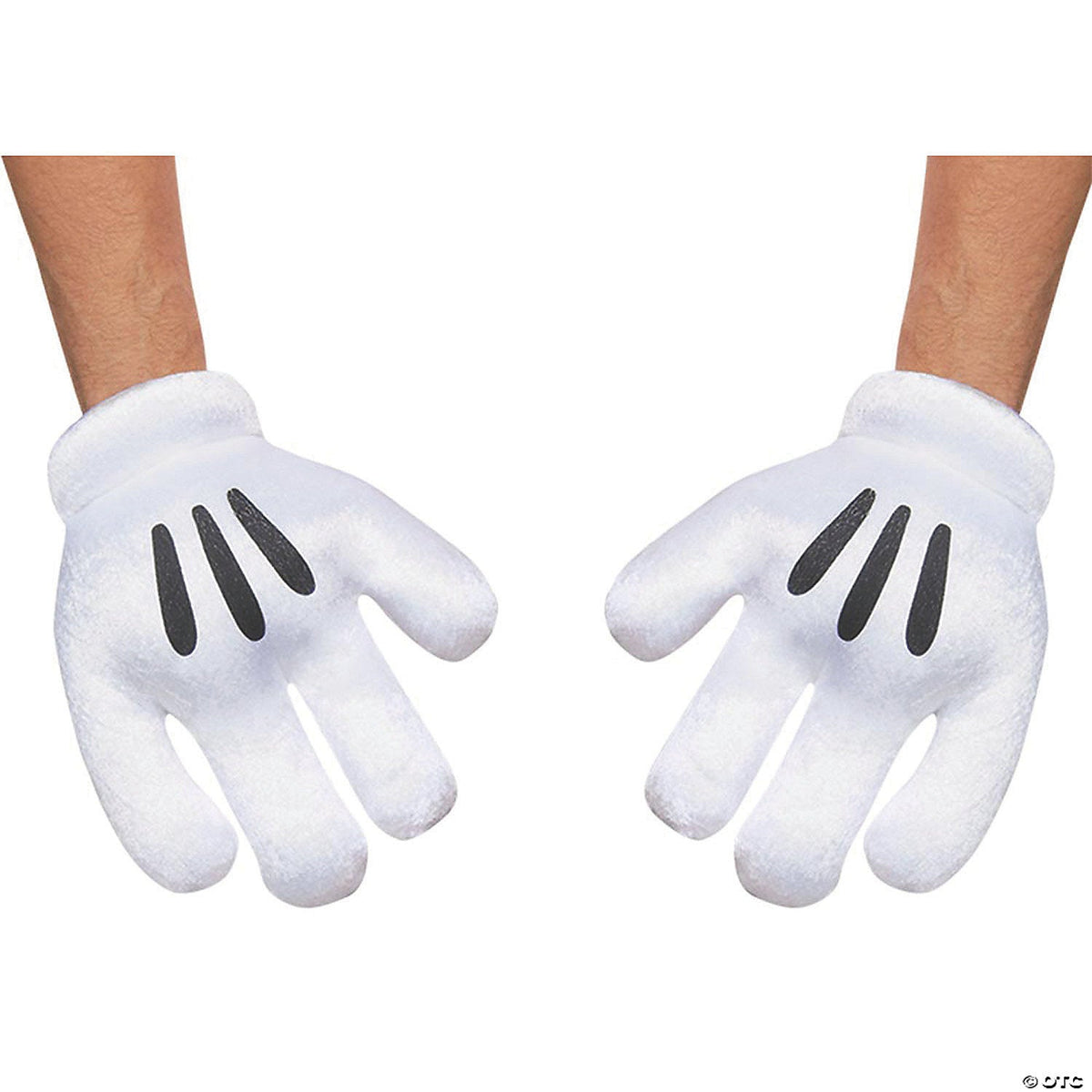 Adults Mickey Mouse Gloves – Cartoon Disney Halloween Cosplay Costume Accessory