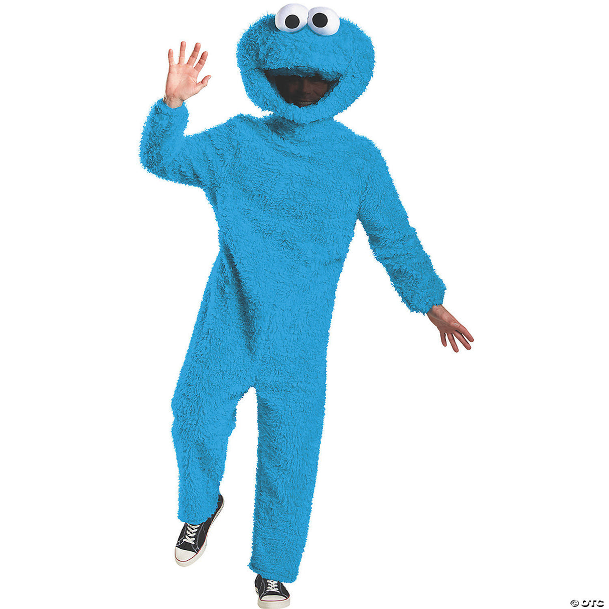Adults Prestige Sesame Street Cookie Monster Costume – Funny Cartoon Cosplay Out