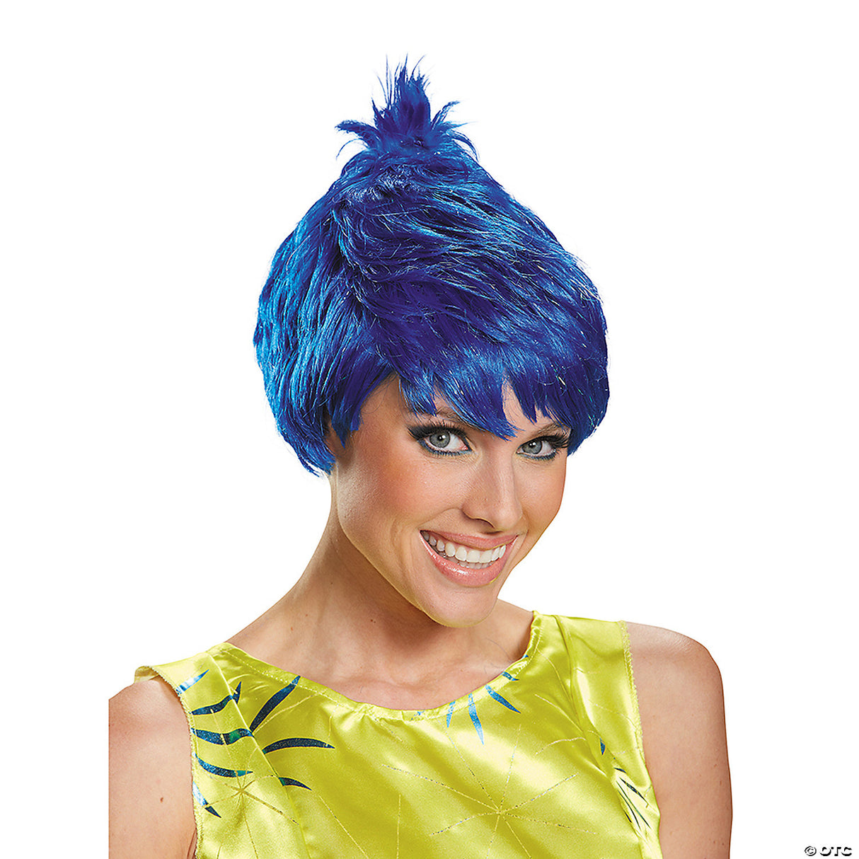 Joy Adult Wig – Inside Out Disney Pixar Character Halloween Cosplay Accessory