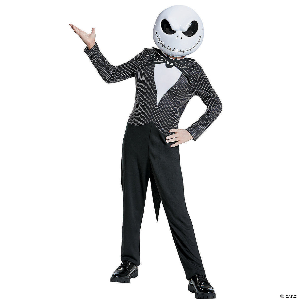JACK SKELLINGTON CHILD 4-6 - Halloween Costume Cosplay & Party Outfit For Kids