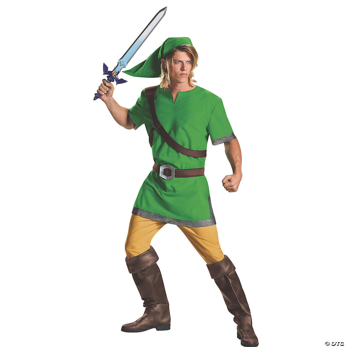 Men's Classic Legend Of Zelda Link Costume - Large