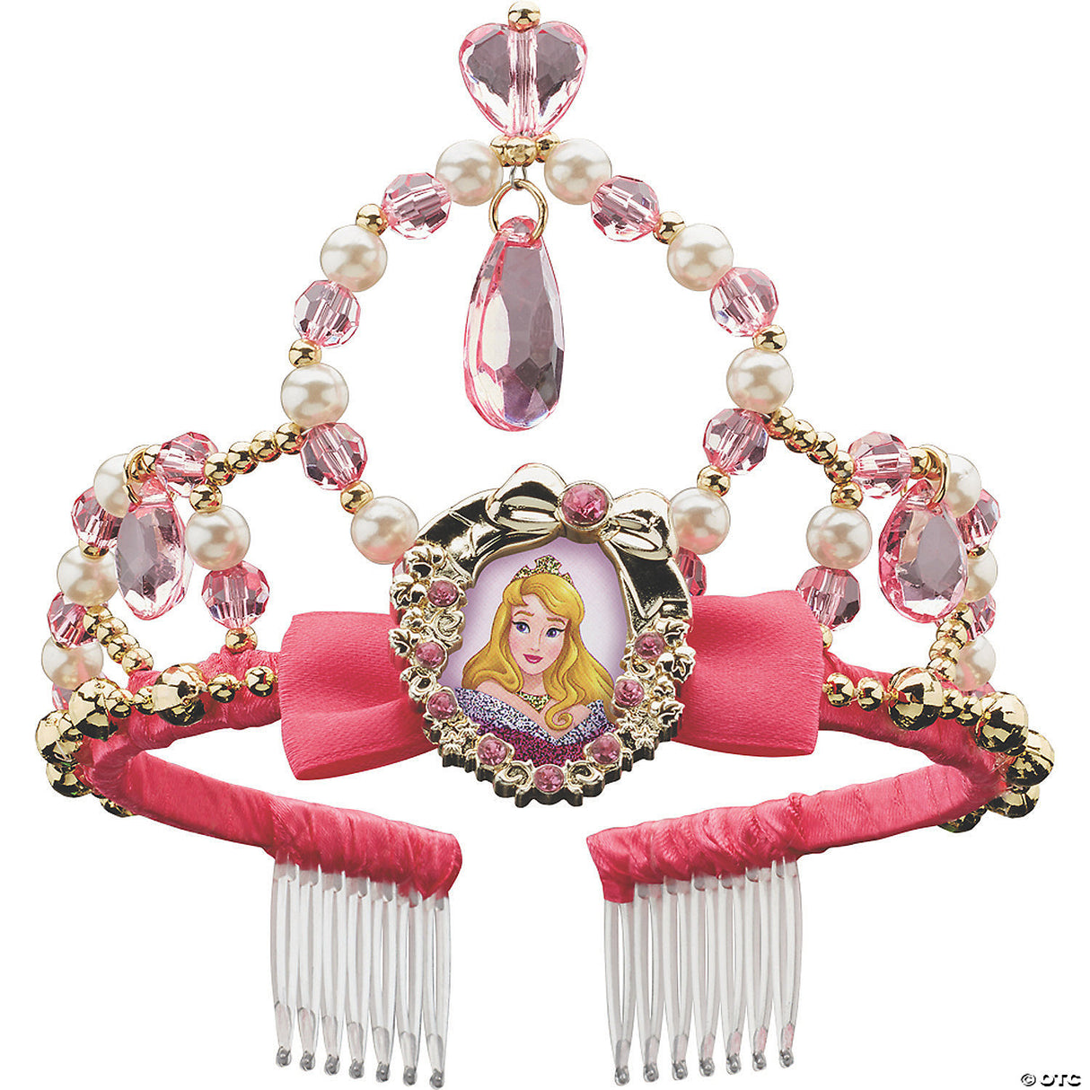 Aurora Classic Tiara Crown for Child – Fairy Tale Princess Halloween Accessory