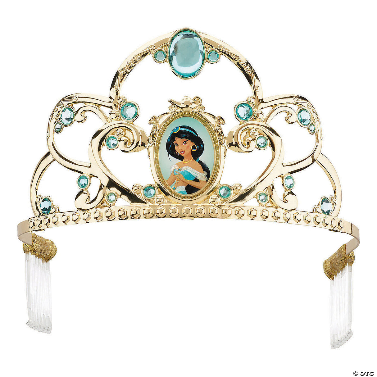 Jasmine Deluxe Tiara Crown for Child – Princess Costume Accessory Halloween