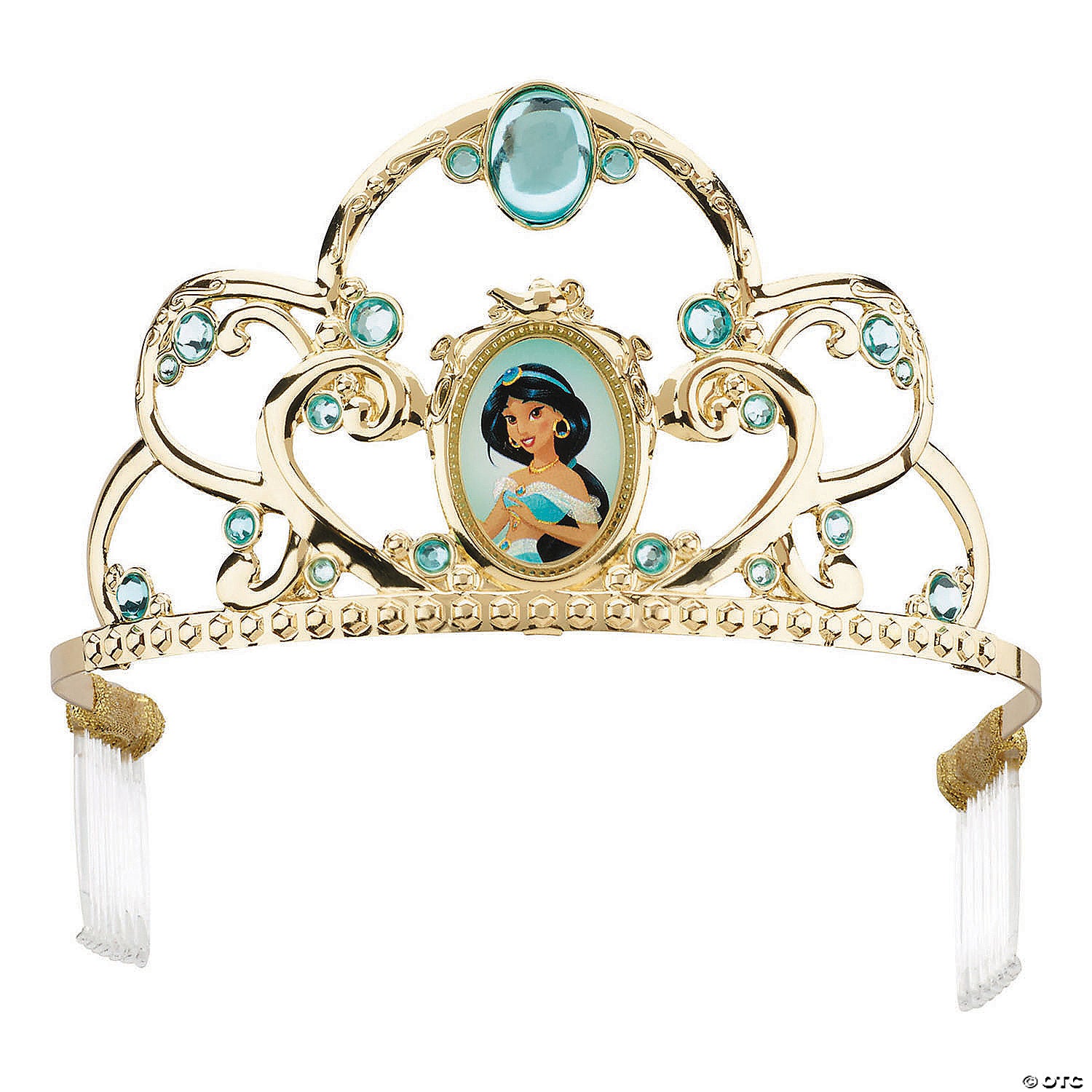Jasmine Deluxe Tiara Crown for Child – Princess Costume Accessory Halloween