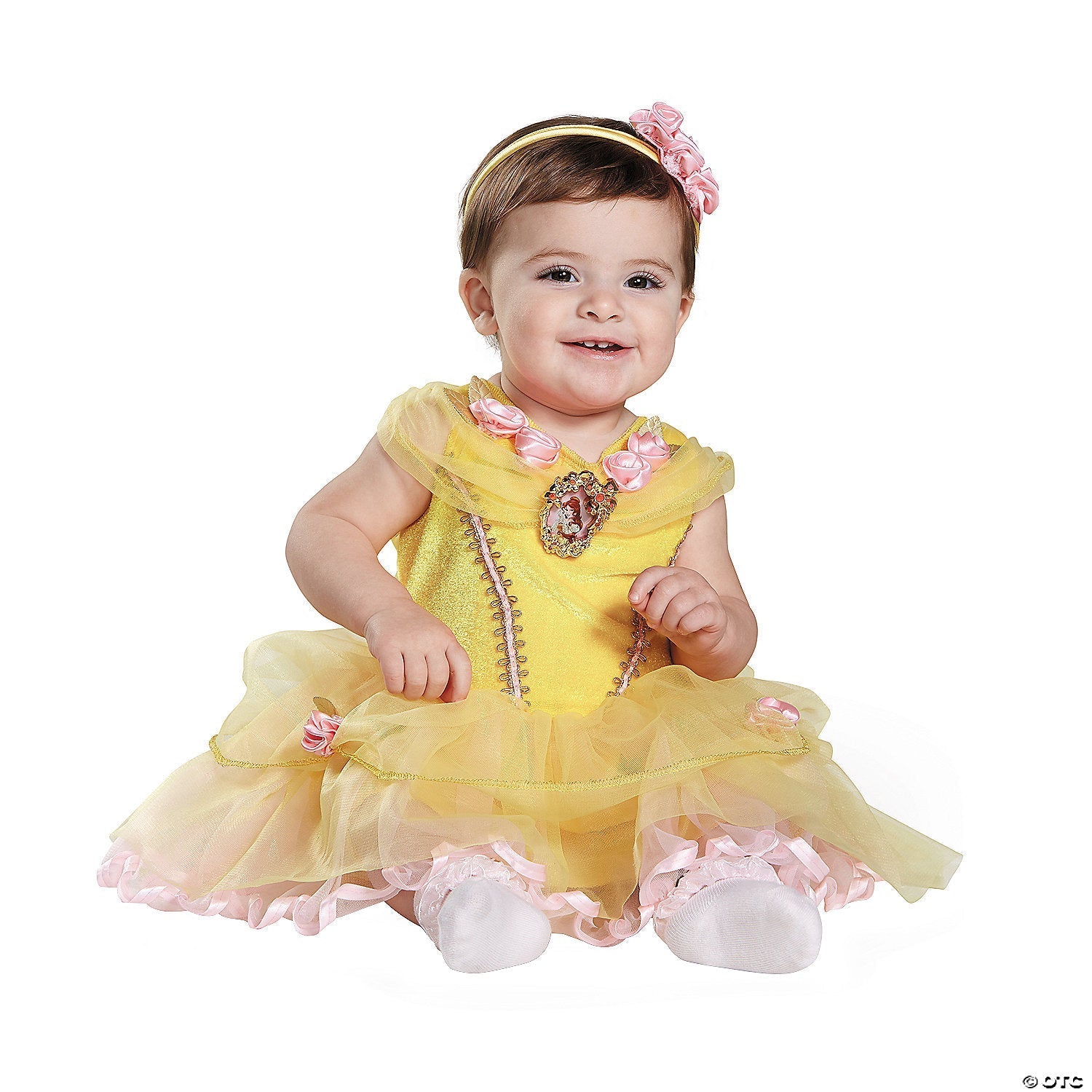 BELLE INFANT 6-12 MTHS - Baby Halloween Costume Infant Cosplay Dress Up Outfit -