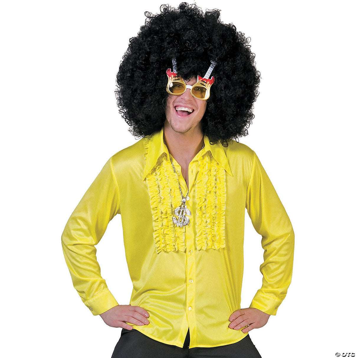 Saturday Night Fever Adult Pink Costume Medium – Disco 70s Party Outfit Cosplay