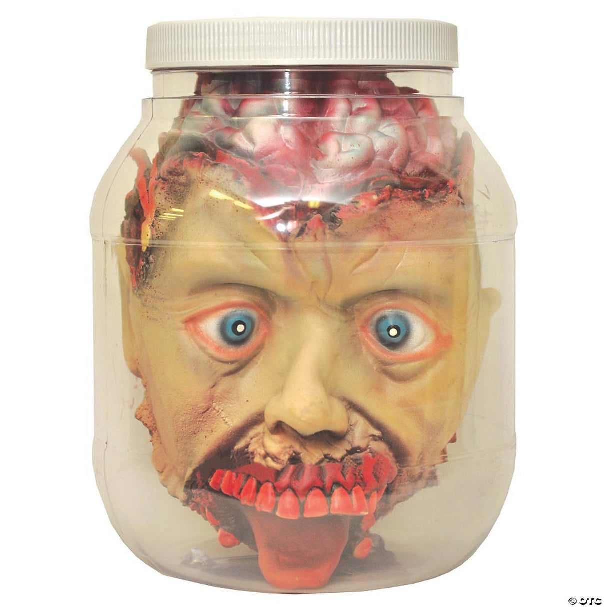 Head In Jar Halloween Decoration - Prop Haunted House & Outdoor Yard Décor