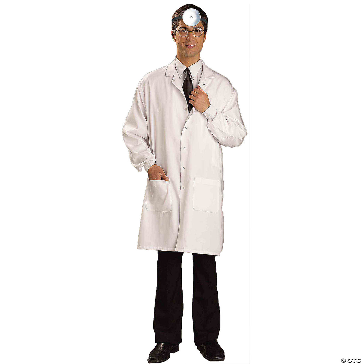 Adults Doctor’s Laboratory Coat – Funny Scientist Halloween Cosplay Party Outfit