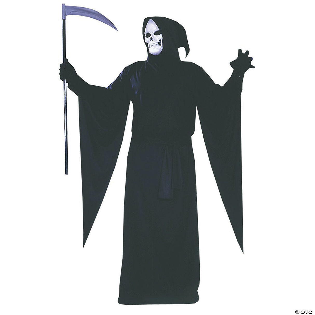 Men's Plus Size Grim Reaper Costume - Scary Halloween Costume Adult Outfit Cospl