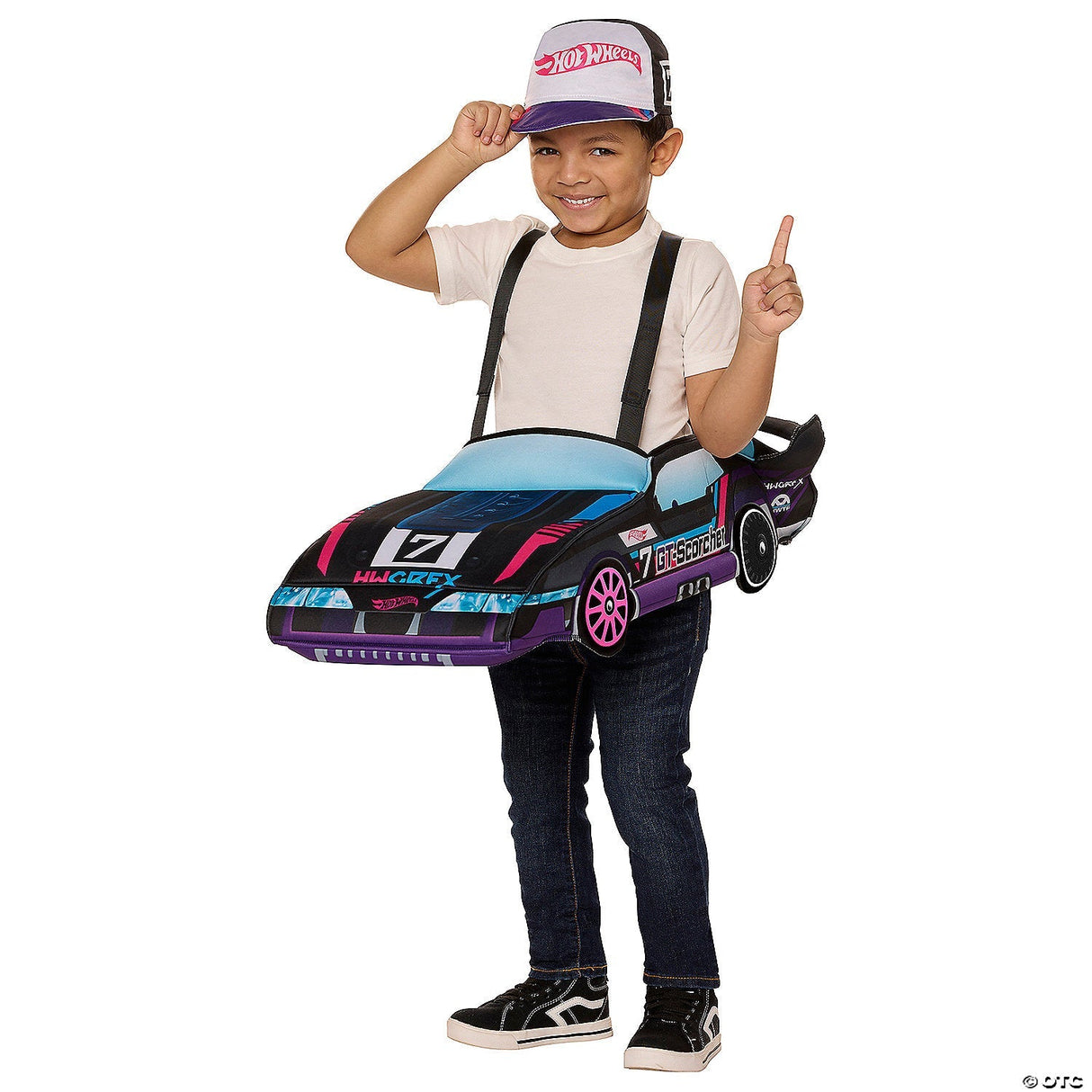 Kids Hot Wheels™ Ride Along Gt-scorcher Costume - Fits Up To Size 6