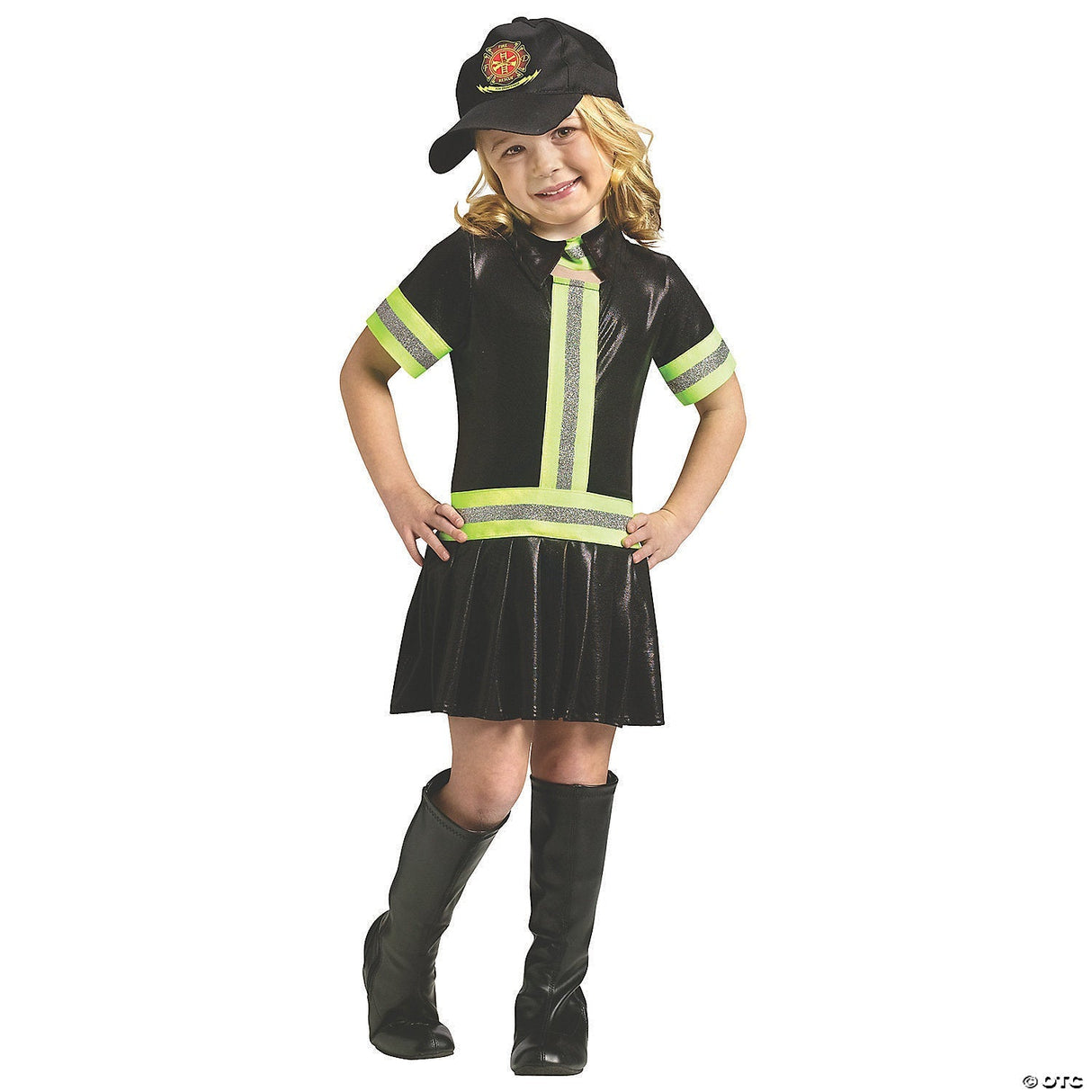 FIRE GIRL TODDLER 24 MONTHS-2T - Halloween Costume Dress Up Party Outfit