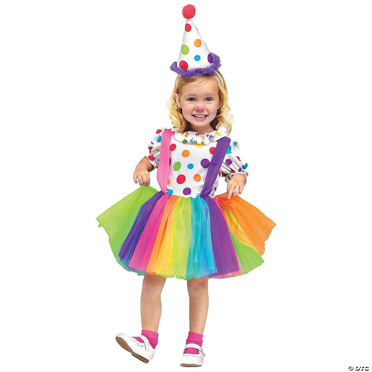 Toddler Girl’s Big Top Fun Clown Costume - 24 Months-2t - Halloween Costume Dres