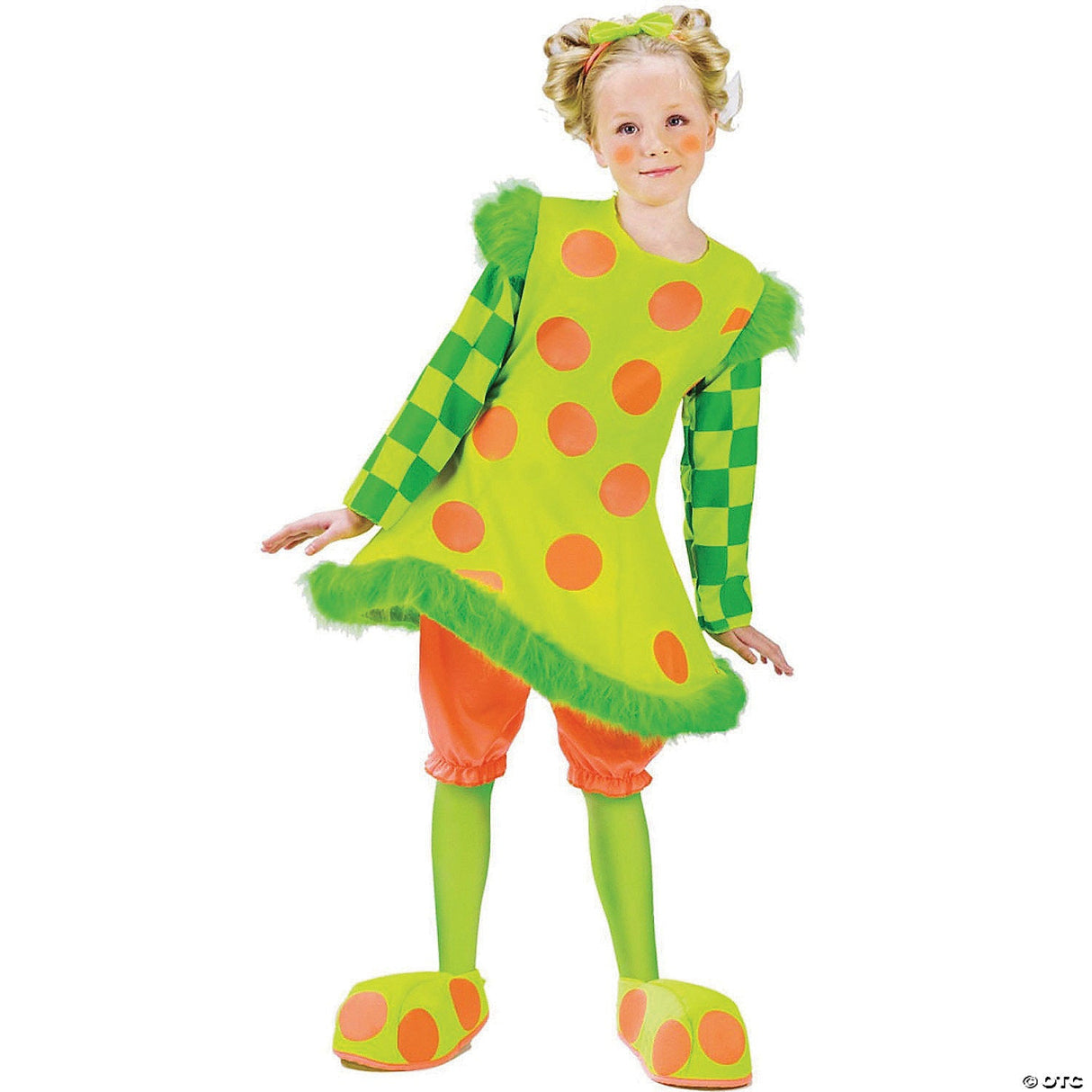 LOLLI THE CLOWN CSTM LG 3T-4T - Girls Halloween Costume Cosplay Party Dress Up