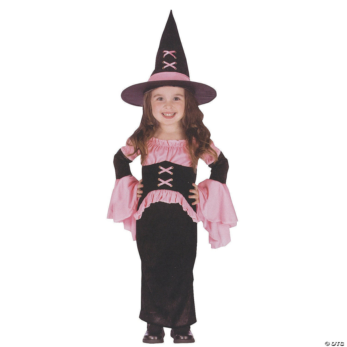 WITCH PRETTY PINK TODDLER SMAL - Toddler Halloween Costume Cosplay Dress Up