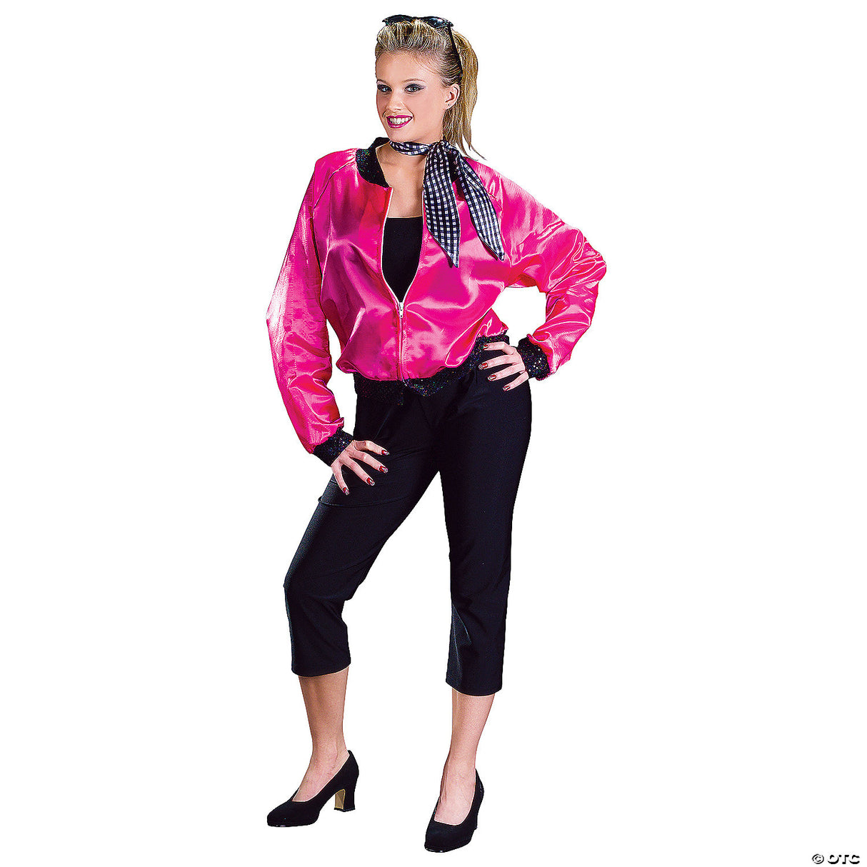 PINK ROCK ROLL-SM/MED - Girls Halloween Costume Cosplay Party Dress Up