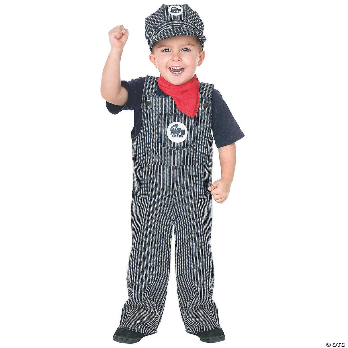 TRAIN ENGINEER TODDLER 3T-4T - Toddler Halloween Costume Cosplay Dress Up