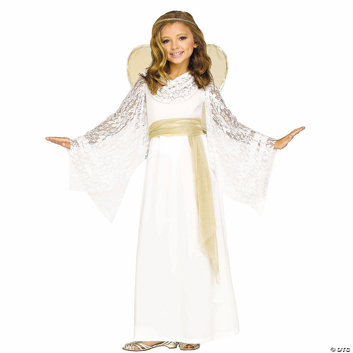 Angelic Miss Chld Cstm Lg - Kid's Halloween Costume & Accessories