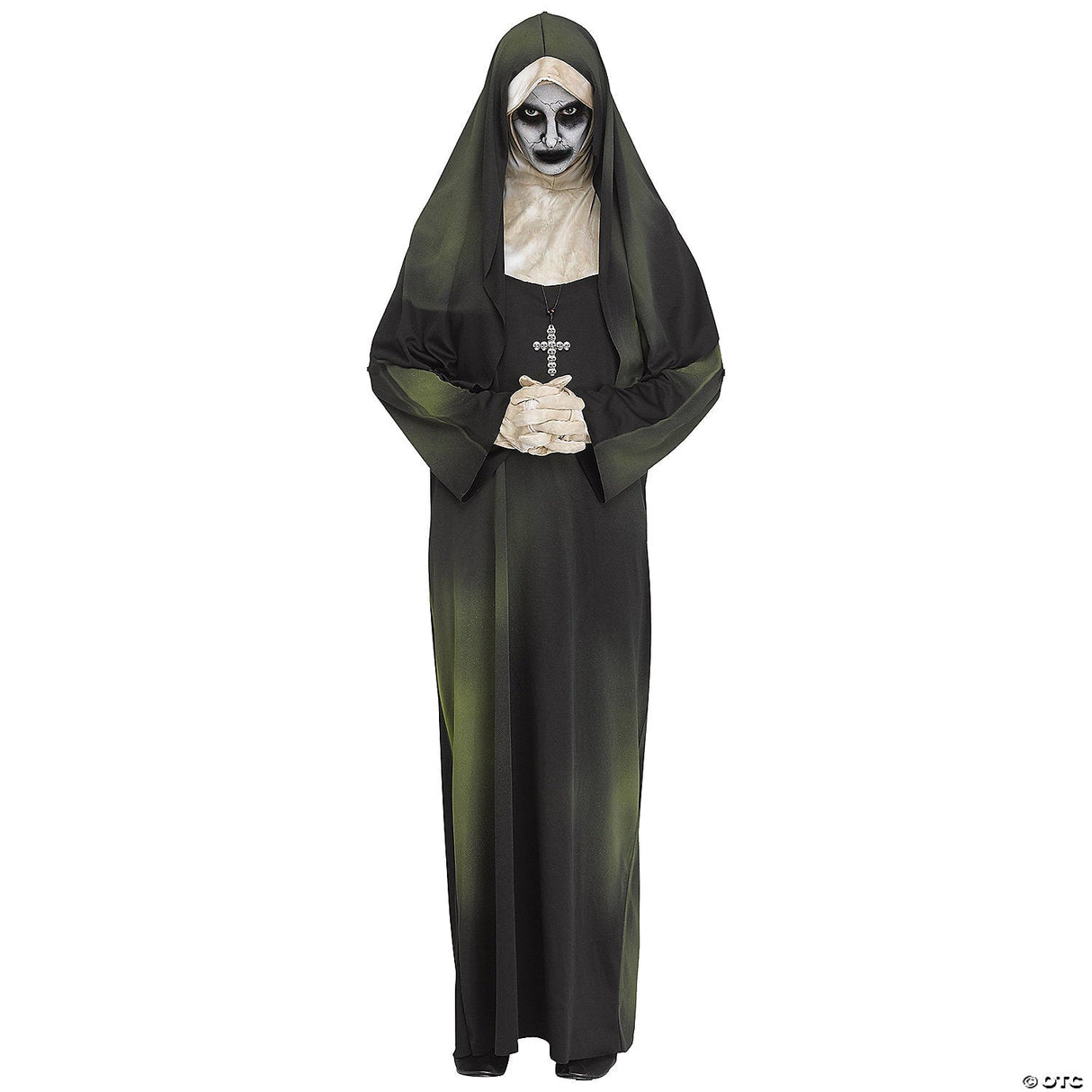 Women's Possessed Postulant Costume - Scary Halloween Costume Adult Cosplay Part