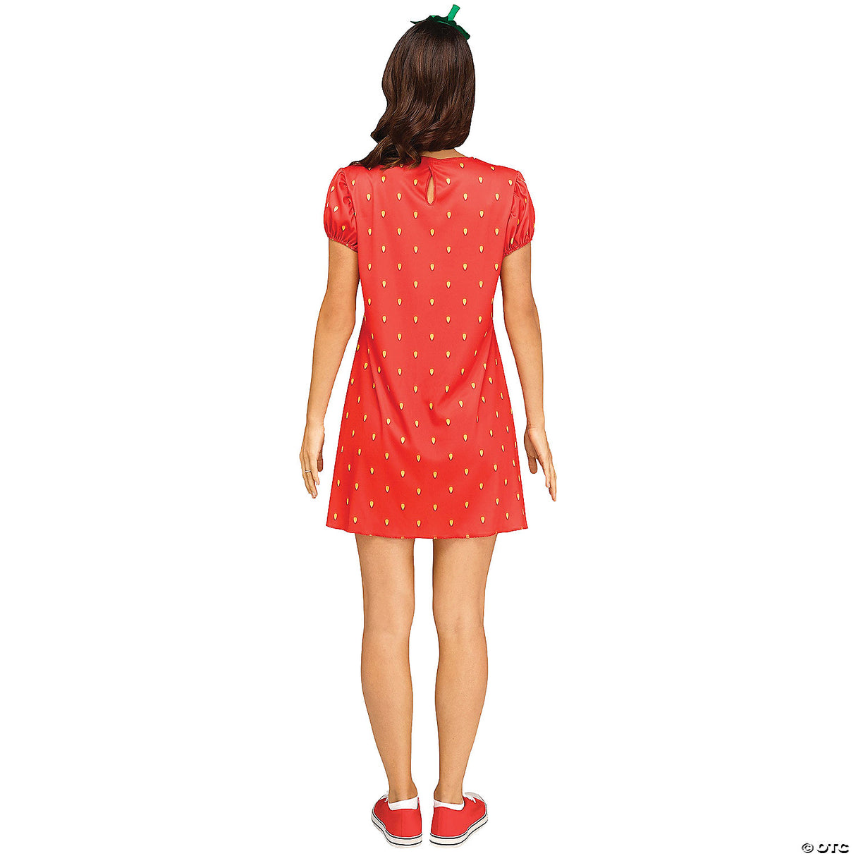 Adult Strawberry Costume – Cute Fruit Halloween Costume Party Dress Up Cosplay