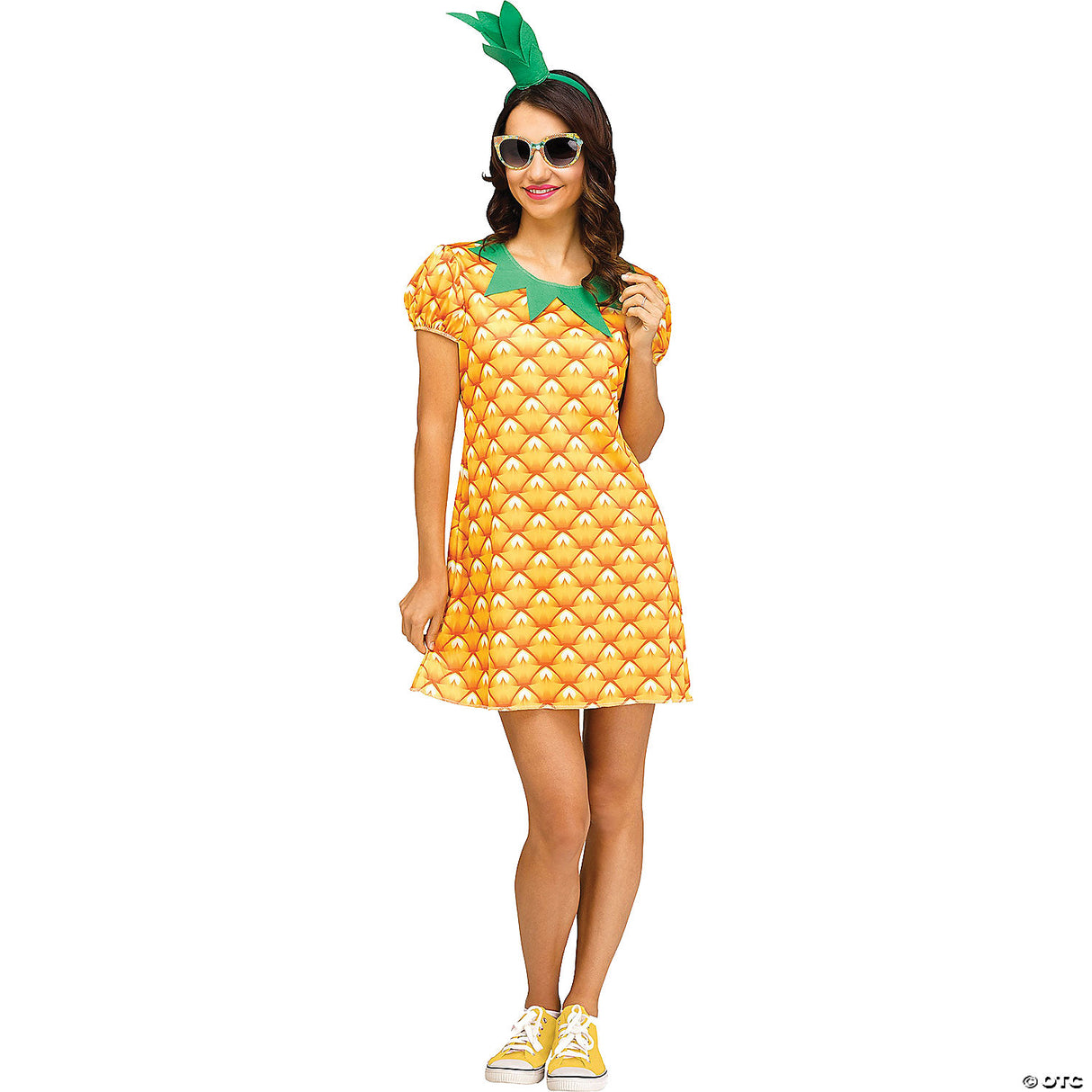 Adult Pineapple Costume – Funny Fruit Halloween Party Outfit Cosplay for Adults