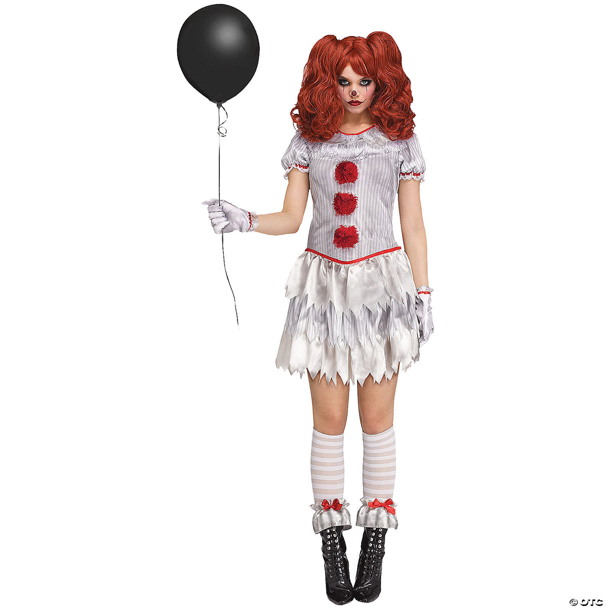 WOMEN'S CARNIVAL CLOWN COSTUME - Halloween Costume Adult Cosplay Party Outfit