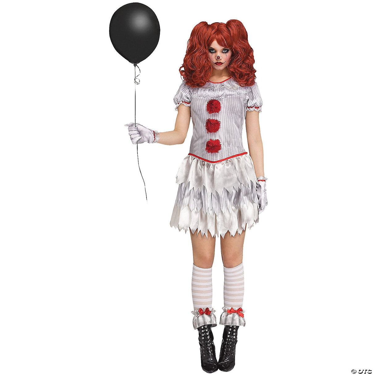 WOMEN'S CARNIVAL CLOWN COSTUME - Halloween Costume Adult Cosplay Party Outfit