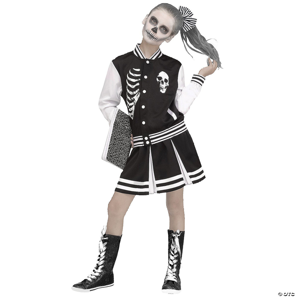 Girl's Scare Squad Costume XL – Cheerleader Kids Halloween Outfit