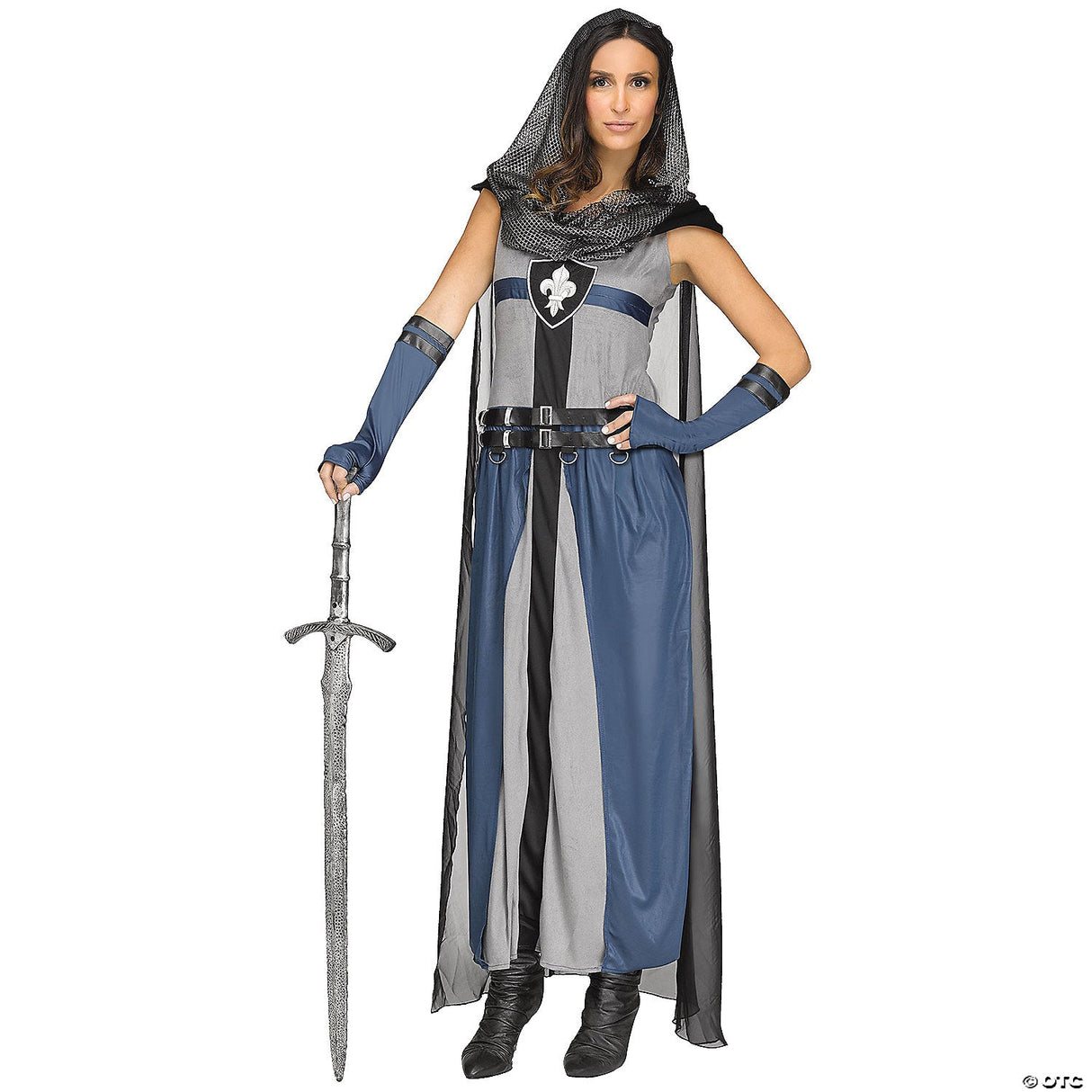 WOMEN'S KNIGHT COSTUME FW124764 - Halloween Costume Adult Cosplay Party Outfit